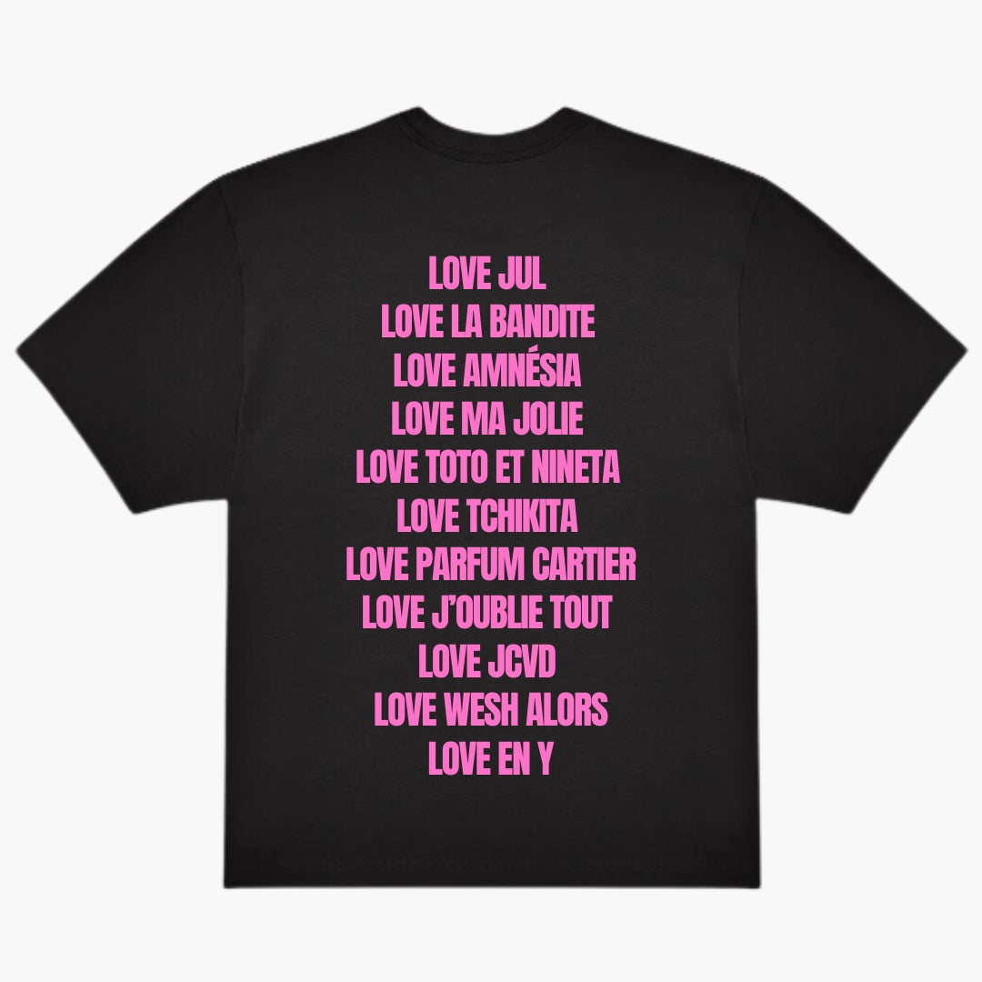 T-SHIRT JUL LOVE PAILLETTES