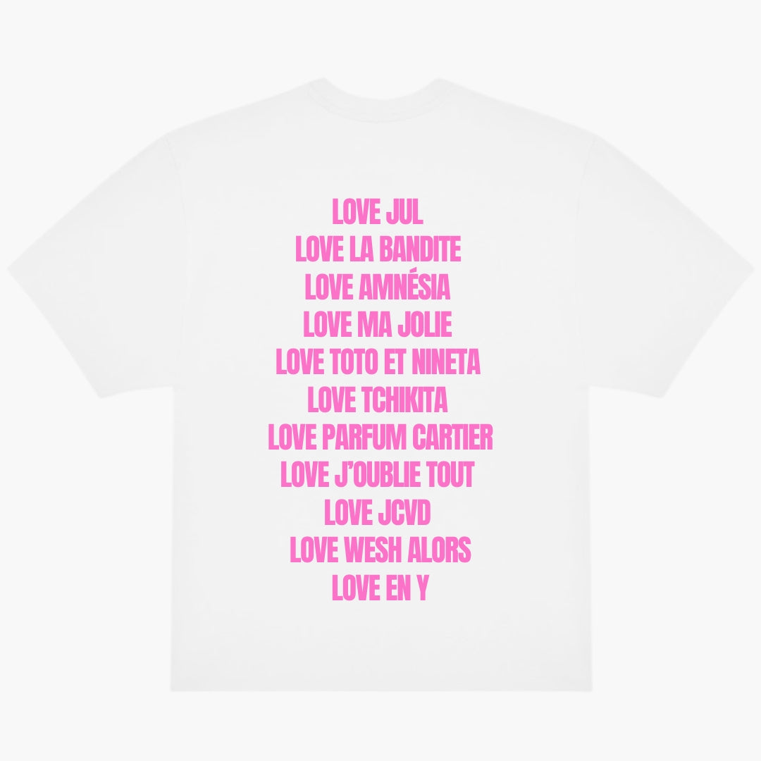 T-SHIRT JUL LOVE PAILLETTES